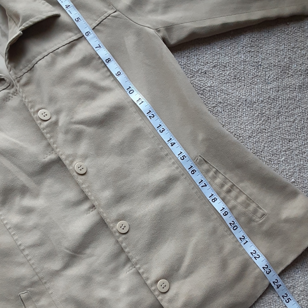 Euc Express Suede Lightweight Jacket - image 4